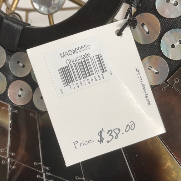 Mad by Design Mother of Pearl and Shell Mini Bag - Picture 6 of 8